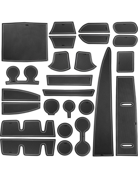 Inserto para Portavasos SENSHINE Toyota Sienna 2021-2025 Set 25 Piezas