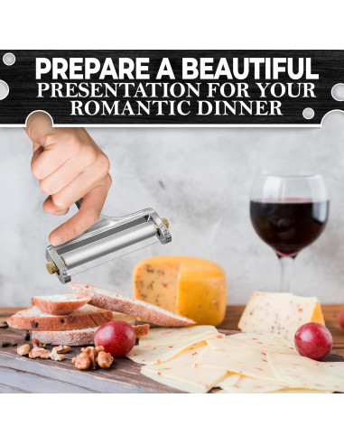 Cortador de Queso V TOWER de Acero Inoxidable con Alambre