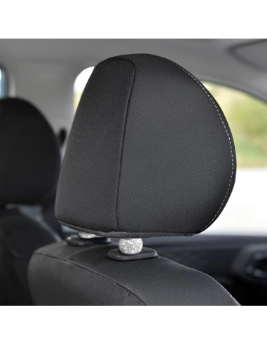 Collares para Reposacabezas de Coche BELOMI - Pack de 4 Brillantes