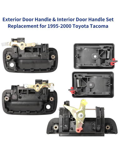 Juego de manijas de puerta Lcyolada Toyota Tacoma 1995-2000