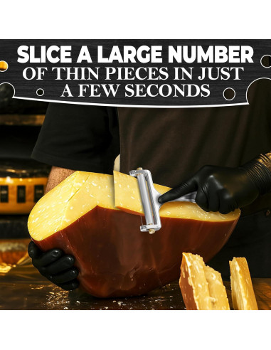 Cortador de Queso V TOWER de Acero Inoxidable con Alambre