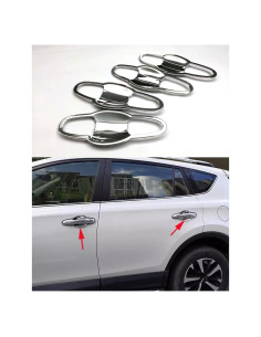 Cubierta de manija de puerta Toyota RAV4 2013-2018 8PCS