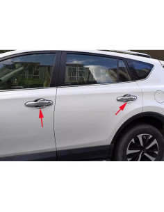 Cubierta de manija de puerta Toyota RAV4 2013-2018 8PCS 2