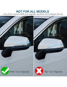 Cubierta Espejo Retrovisor Toyota RAV4 2019-2025 YAKANEY 2