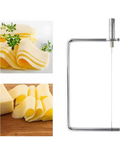 Cortador de Queso Cadeaux4U de Acero Inoxidable Portátil 2