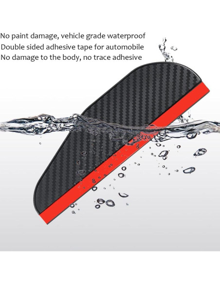 Visera de Lluvia Pincuttee para Espejos Laterales 2 Pzas