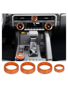 Cubierta de Control de Audio Toyota Tacoma 2024-2025 Naranja