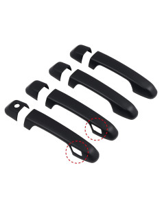 Cubierta de Manija de Puerta ITrims para Toyota 4Runner 2010-2024