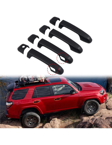Cubierta de Manija de Puerta ITrims para Toyota 4Runner 2010-2024