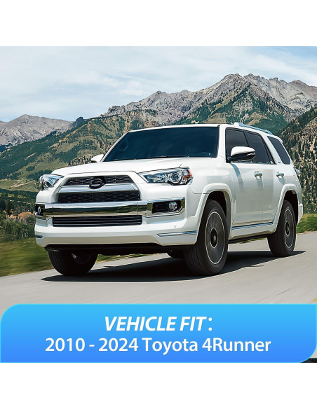 Protectores de Lluvia Nilight para Toyota 4Runner 2010-2024