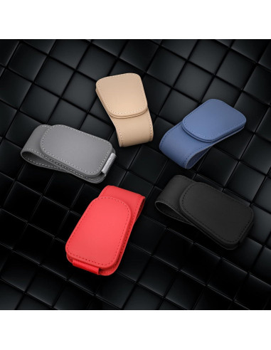 Soporte de Gafas KanSmart para Visera de Coche Negro