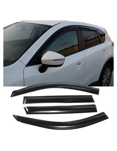 Viseras de Ventana Exteriores LIKDIKDIK para Toyota RAV4 2006-2012