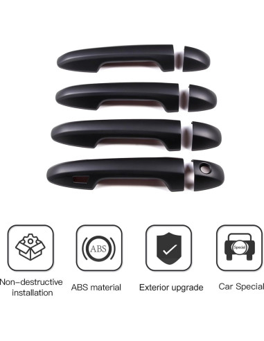 Cubierta de Mango de Puerta Toyota Tacoma 2015-2022 LLKUANG