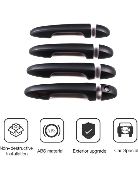 Cubierta de Mango de Puerta Toyota Tacoma 2015-2022 LLKUANG