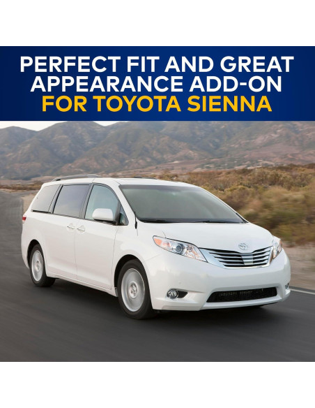 Mástil de Antena Externa TN TrunkNets 17,78 cm para Toyota Sienna 2004-2015