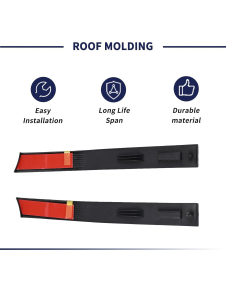 Moldura Techo Trasera Toyota Tundra Doble Cabina 2007-2021