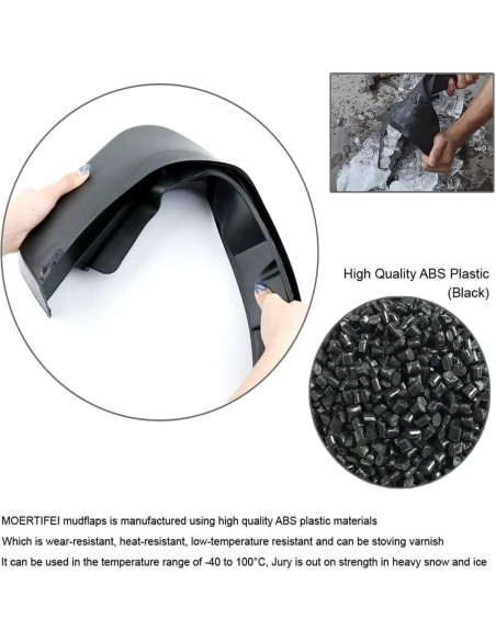 Kit de Guardabarros QKUDNGHY para Toyota Corolla Sedan 2020-2025