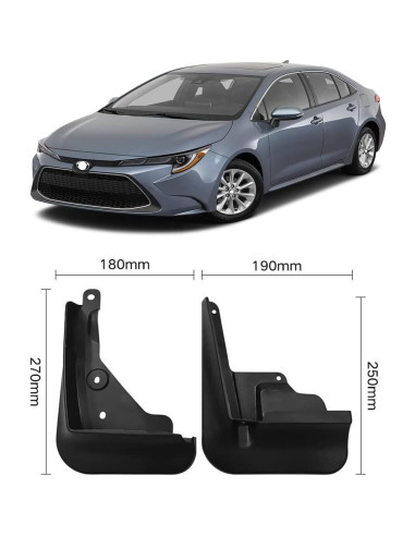 Kit de Guardabarros QKUDNGHY para Toyota Corolla Sedan 2020-2025