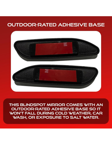 Espejo Convexo Utopicar para Punto Ciego Auto - Ajustable