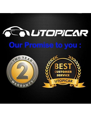 Espejo Convexo Utopicar para Punto Ciego Auto - Ajustable