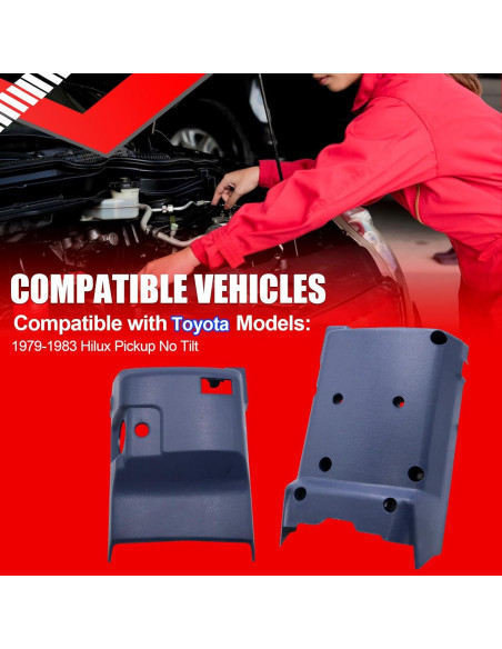 Cubierta de Columna de Dirección SMMS para Toyota Hilux 79-83