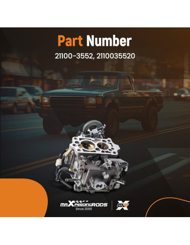 Carburador 2 Barriles maXpeedingrods para Toyota 22R 21100-35520