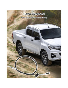 Cable del Acelerador EMIHO para Toyota Hilux 1988-1997 2