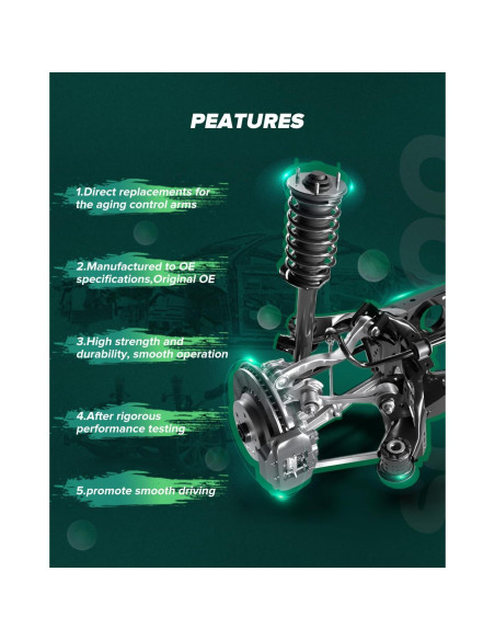 Kit de Articulación de Suspensión Delantera SCITOO K9343