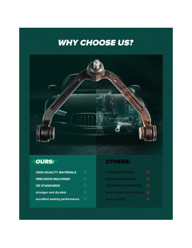 Kit de Articulación de Suspensión Delantera SCITOO K9343