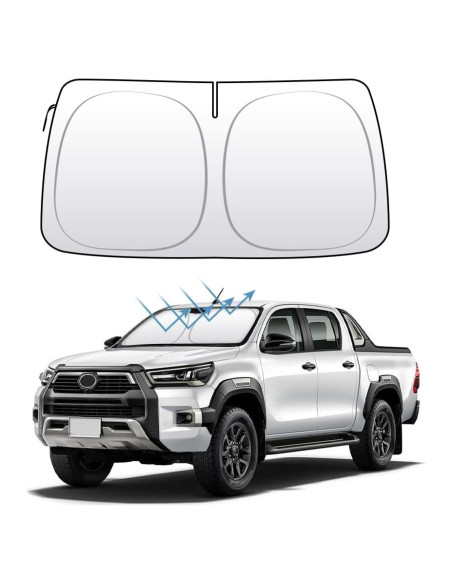 Protector Solar Parabrisas Toyota Hilux 2015-2023 Akarin