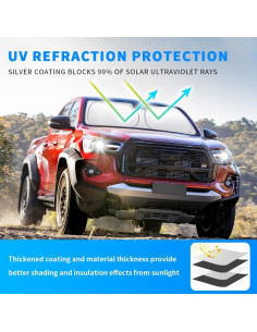 Protector Solar Parabrisas Toyota Hilux 2015-2023 Akarin 2