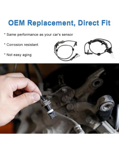 Sensores ABS WMPHE para Toyota Hilux VIII Pickup 2015-2022 2