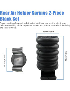 Resortes de Ayuda de Aire Traseros OURWILLSM SSR-610-47 2Pcs 2