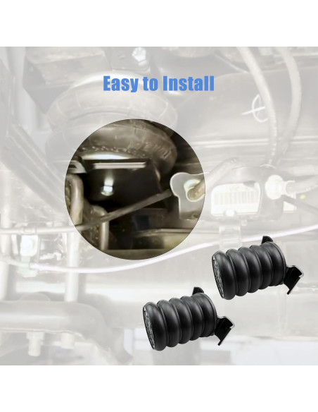 Resortes de Ayuda de Aire Traseros OURWILLSM SSR-610-47 2Pcs