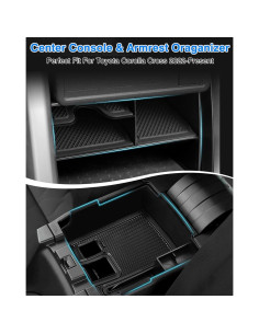 Bandeja Organizadora Karltys 2PCS para Toyota Corolla Cross 2022-2025 2