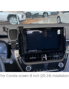 Soporte para teléfono móvil LUNQIN Toyota Corolla 2020-2025 2