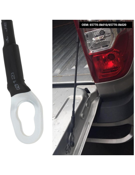 Cables de puerta trasera 2PCS LT Easiyl para Toyota Hilux 2005-2015