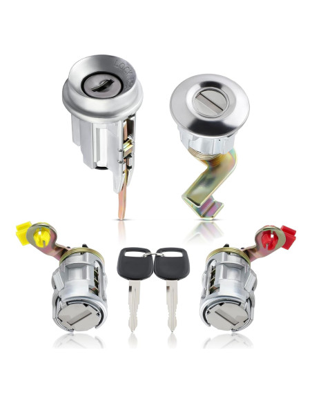 Cilindro de Cerradura de Encendido GoaMotors 4PCS para Toyota