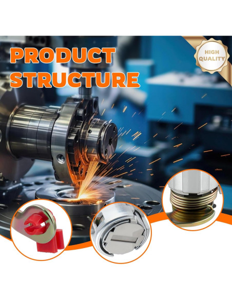 Cilindro de Cerradura de Encendido GoaMotors 4PCS para Toyota