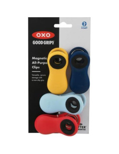 Clips Magnéticos Multiusos OXO - 4 Piezas, Antideslizantes 2