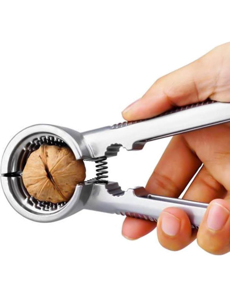 Abre Nueces Oujilet de Metal 17 cm - Cracker para Nueces y Mariscos