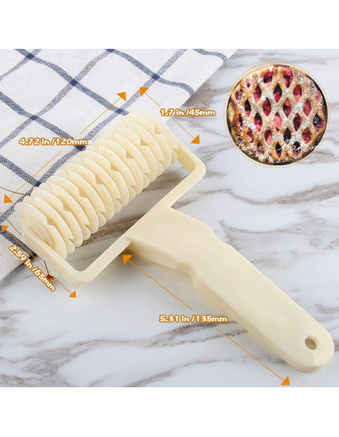 Cortador de Rodillo de Rejilla Aonagi - Herramienta de Repostería