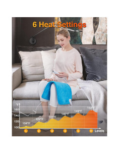 Almohadilla Térmica Eléctrica WOOMER 30x60cm Alivio Dolor 2