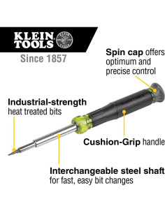 Destornillador Electrónico Klein Tools 32314 14-en-1 Precisión 2