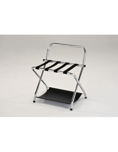 Soporte Plegable para Equipaje Kings Brand Venet - Metal Negro