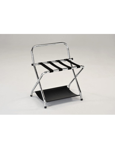 Soporte Plegable para Equipaje Kings Brand Venet - Metal Negro