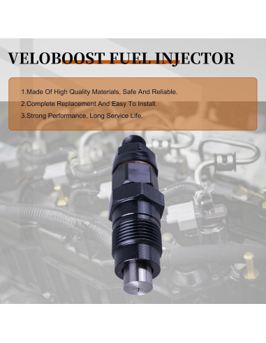 Inyector de Combustible VeloBoost 23600-59105 para Toyota 3L