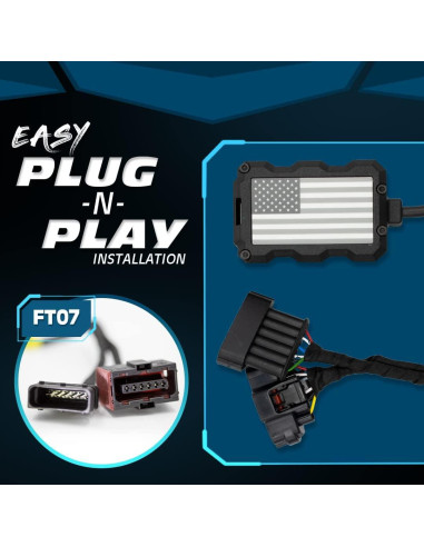 Controlador de Acelerador FUKIN TUNED FT55 para Toyota Hilux 2016-2025