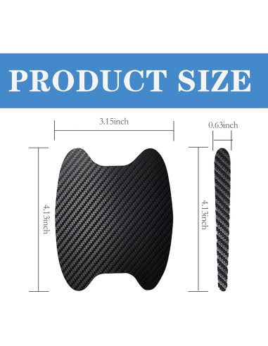 Calcomanías de Protección para Manija de Puerta Damwot 8 Piezas