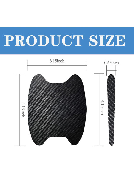 Calcomanías de Protección para Manija de Puerta Damwot 8 Piezas